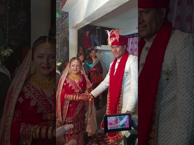 Dulha & Dulhan#uttarakhand #kumauni #wedding #sadi #shorts #garhwali #shortvideo #youtubeshorts