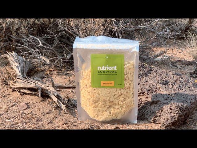 Nutrient Survival Triple Cheese Mac Camping Meal 2020 Review