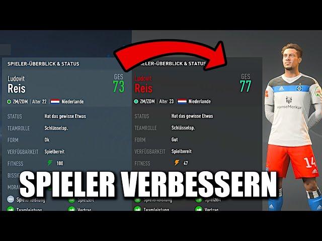 FIFA 23 Karrieremodus Spieler schnell und einfach Verbessern für Anfänger (Tipps & Tricks)