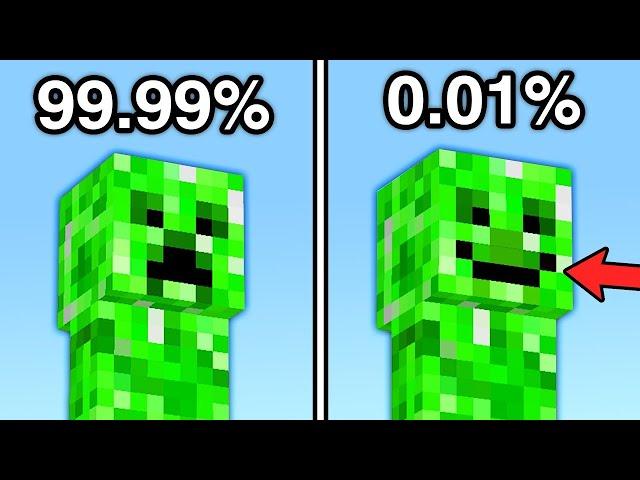 РЕДКИЕ МОБЫ В Minecraft