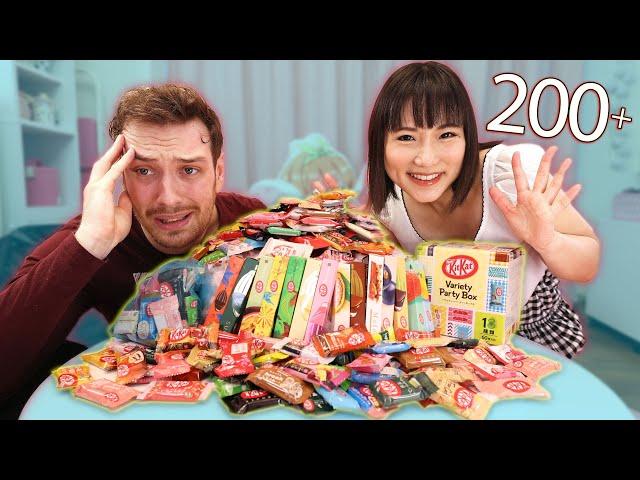 I Try EVERY Japanese Kit Kat Ft. Shibuya Kaho