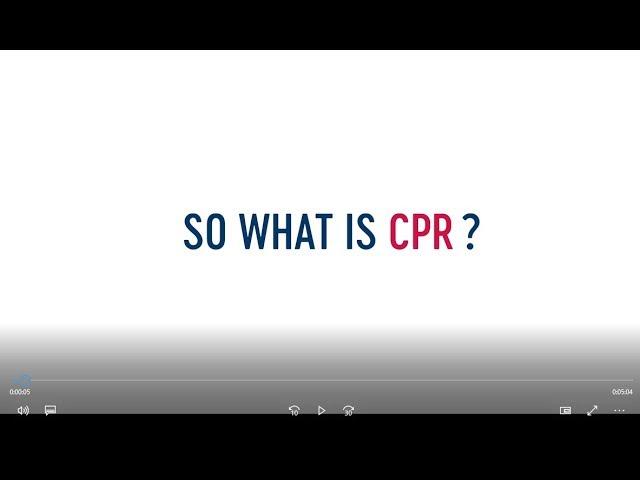 What IS CPR?