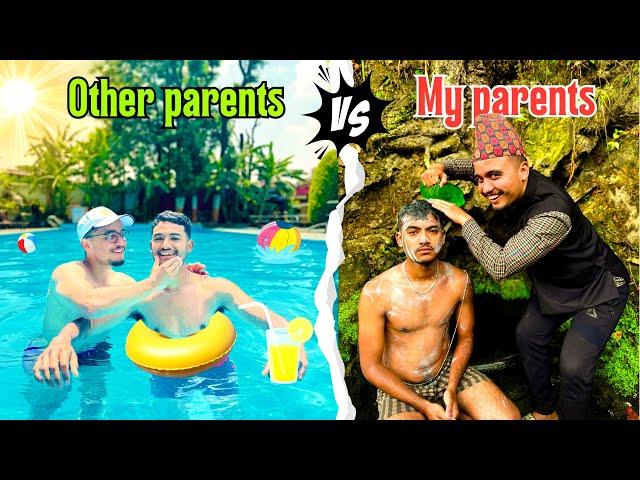 Other Vs My Parents In Summer |101 Vines|