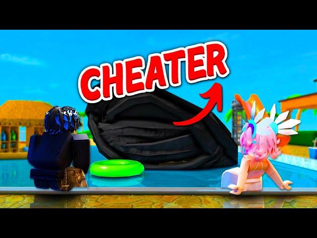 WE FOUND THE BIGGEST CHEATER IN ROBLOX  (MM2 FUNNY MOMENTS)