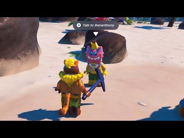 How to Find Bananthony in LEGO Fortnite (NaNa Village Location)