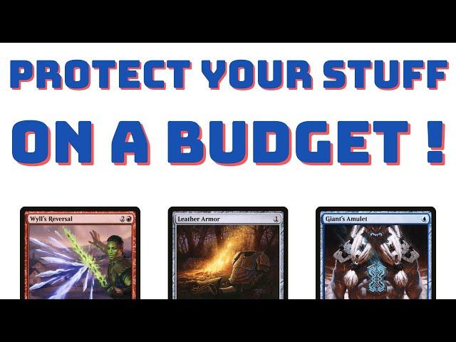 PROTECT YOUR COMMANDER FOR UNDER $1 || MTG Budget Tier List