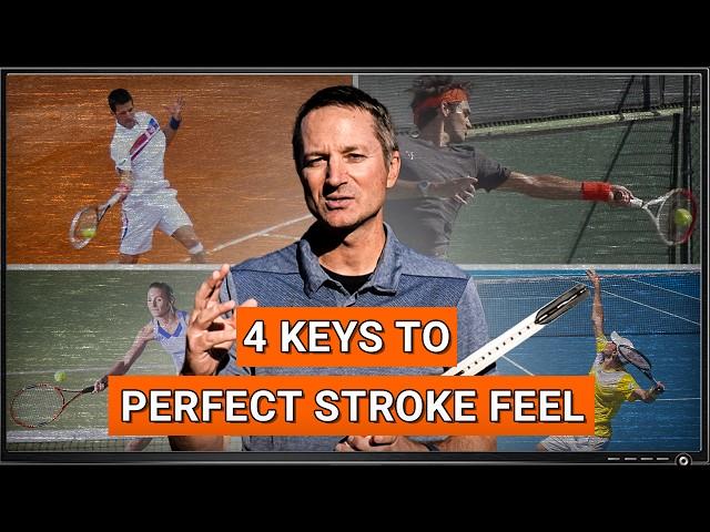 Tennis Strokes Based On Feel Instead Of Exact Technique