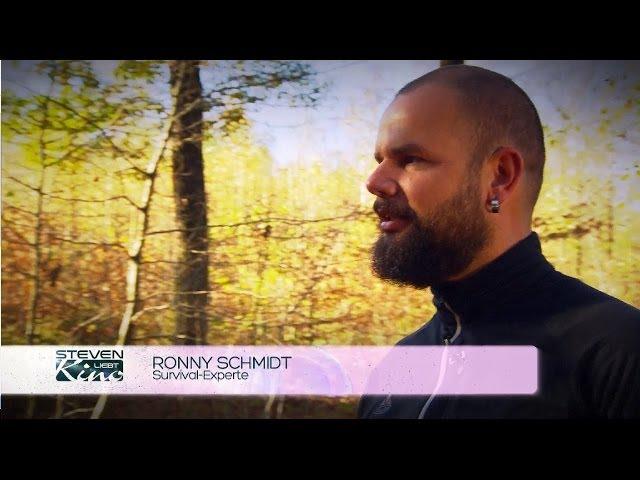 Steven Gätjen (Pro7) besucht Ronny für ein Personal Survival Training