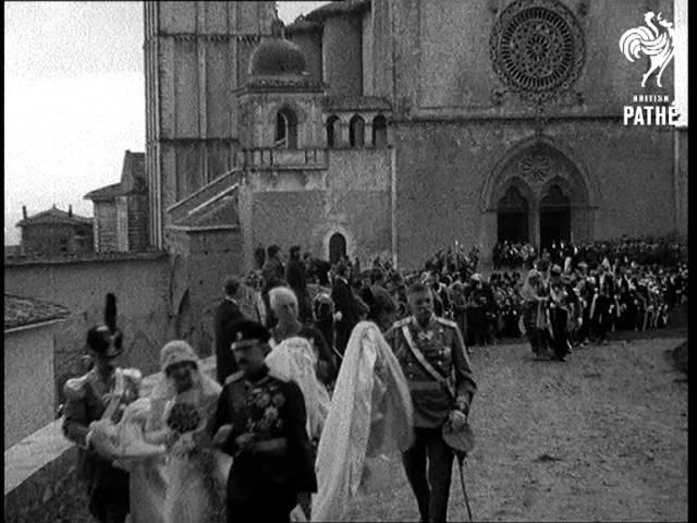 Royal Wedding At Assisi (1930)