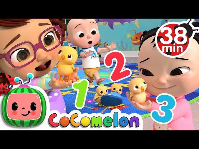 Numbers Song with Little Chicks + More Nursery Rhymes & Kids Songs - CoComelon