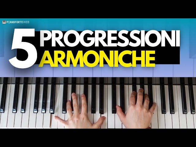 5 Progressioni armoniche che devi conoscere! 