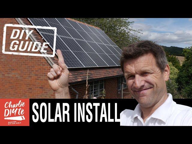 How to Install Solar Panels - a COMPLETE DIY Guide