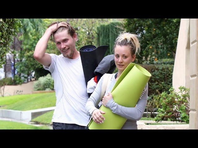 Kaley Cuoco And Perfect Boyfriend Karl Cook Get Soaked After Yoga