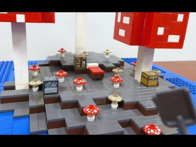 LEGO Minecraft Mushroom Island