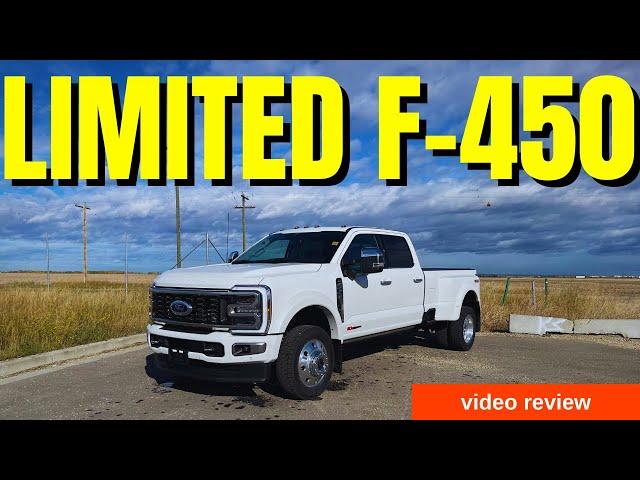 Everything You Need to Know About the 2024 F-450 Limited!