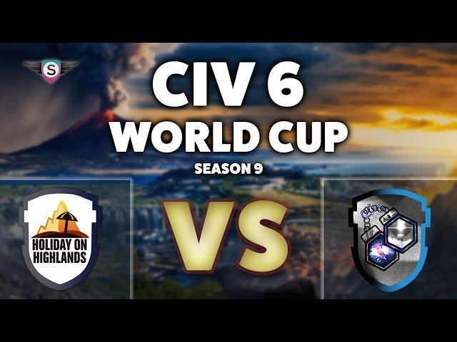 Civ6 | CWC Season 9 | Holiday on Highlands vs Change of Circumstance | PlayOffs - Game 2