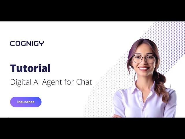 Cognigy.AI Tutorial - AI Agent for Chat