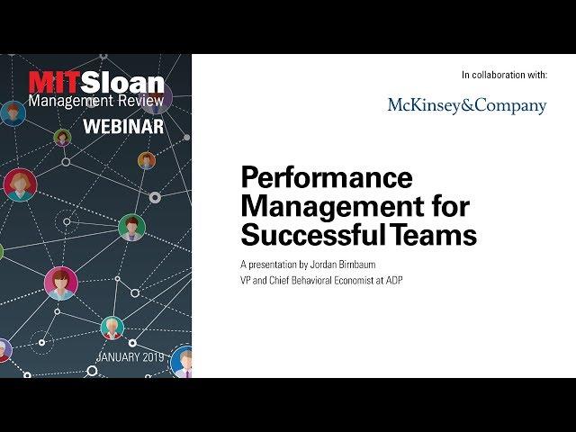 Performance Management for Successful Teams