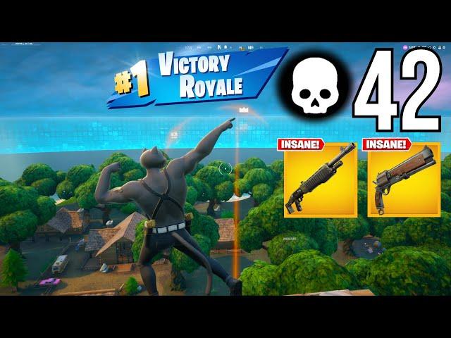 42 Elimination IN ONE MATCH Solo Vs Squads " Build " Gameplay(NEW GAMEMOD!! Fortnite Reload )