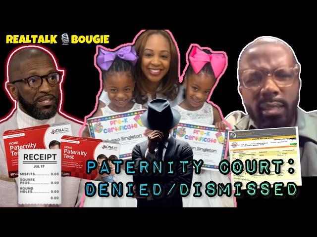 RICKEY SMILEY & ALECIA NEAL| ️PATERNITY CASE DISMISSED W/O PREJUDICE  & DNA  RESULTS DON'T LIE!!