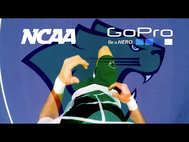 NCAA D1 tennis practice FPV