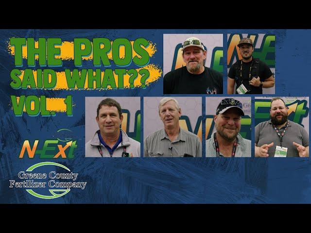 What the PRO'S are Saying About Greene County Fertilizer!