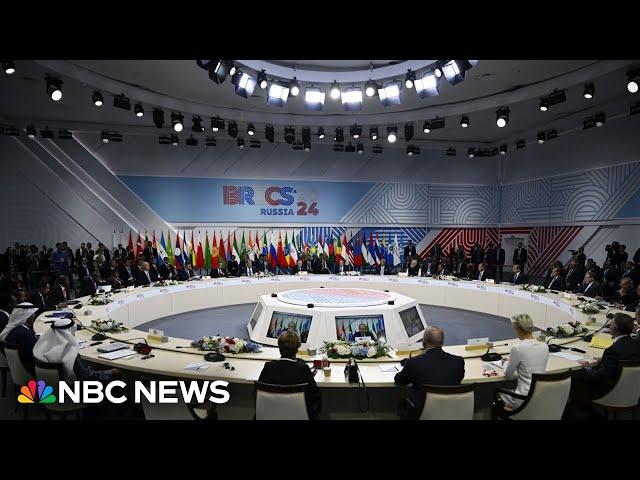 Russia hosts meeting of world leaders aimed at challenging the West