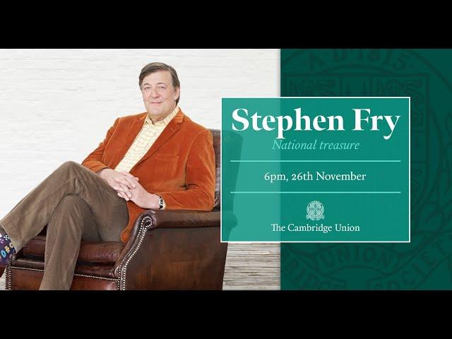 Stephen Fry | Cambridge Union