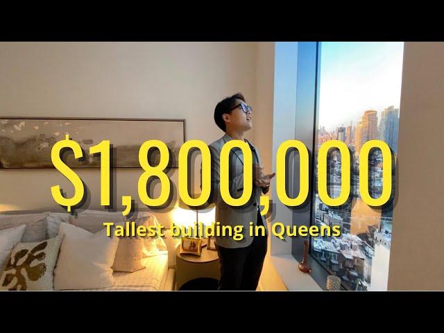 進入豪宅工地現場！紐約6千萬全景豪宅開箱｜Inside a $1.8 Million NYC APARTMENT with SWEEPING Skyline View｜MaWang Vlog #4