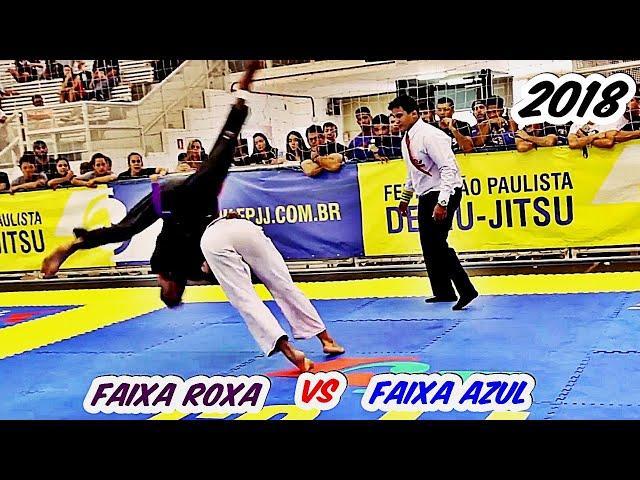 Jiu Jitsu - Final - Faixa Roxa vs Azul - Seletiva Europeu - 2018 - Leonardo Lucindo x Cleber Gomes