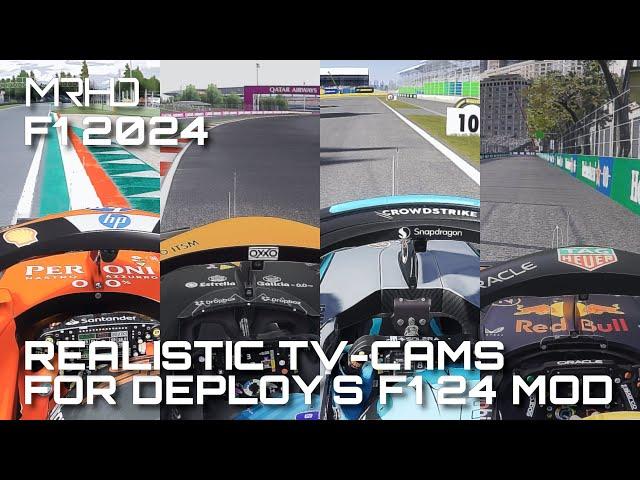 Assetto Corsa Realistic TV-Cam Mod for Deploy´s F1 2024 Mod