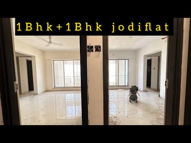 1Bhk + 1Bhk Jodi flat ready to move water supply 24/7 #beverly_park #RBK_school #mira_road ||