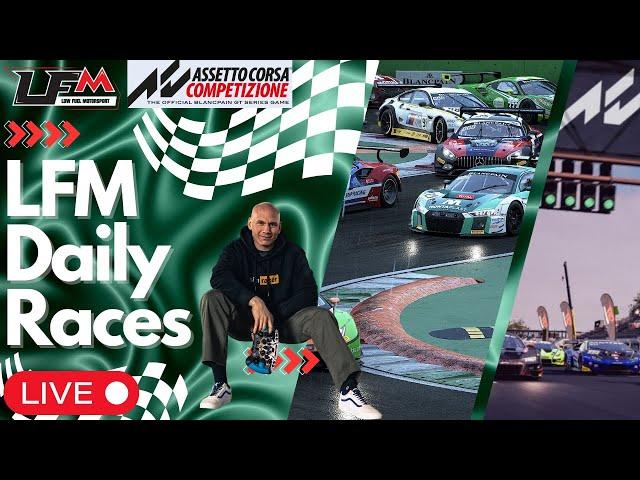 LIVE - ACC  LFM Daily Races im BMW ! Assetto Corsa Competizione #caseking