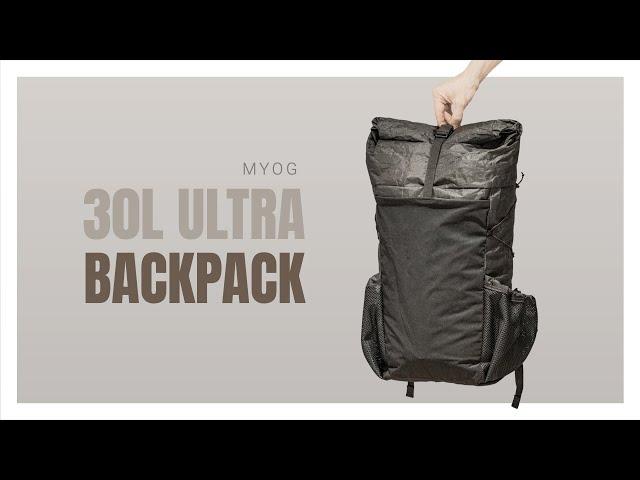 DIY Ultralight Backpack - MYOG