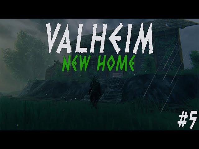 Valheim | Переезд в новый дом | #5