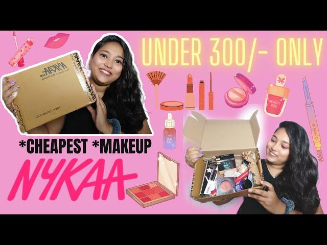 Starting ₹37 Only|Nykaa Affordable Makeup hual in budget||Amruta'sHeart