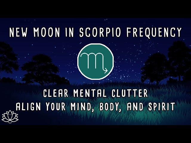  New Moon in Scorpio & 1111 Manifestation Portal Meditation Music - October 31st - Nov 11th 2024