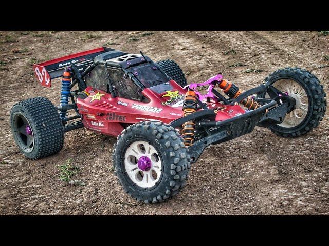 HPI BAJA 5B FLUX SBK FULL CARBON CUSTOM test drive settings бахуля 07.07.24 2 -2