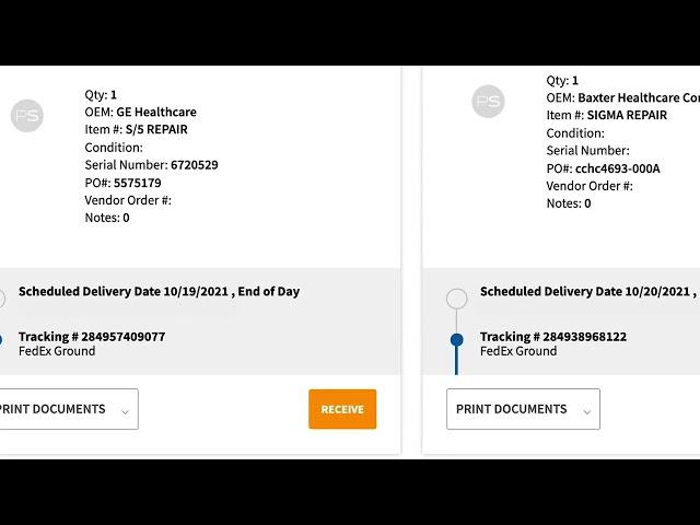 PartsSource Digital Order Management