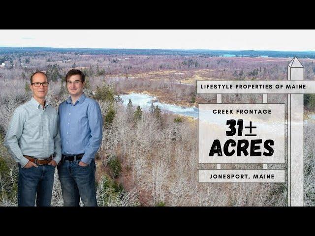 31± Acres with Creek Frontage | Maine Real Estate