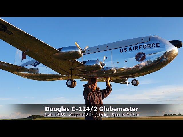 ULTRA LIGHTWEIGHT RC DOUGLAS C-124-2 GLOBEMASTER