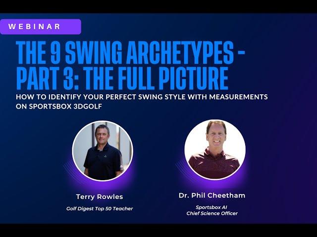 The 9 Swing Archetypes - PART 3: The Full Picture with Terry Rowles and Dr. Phil Cheetham