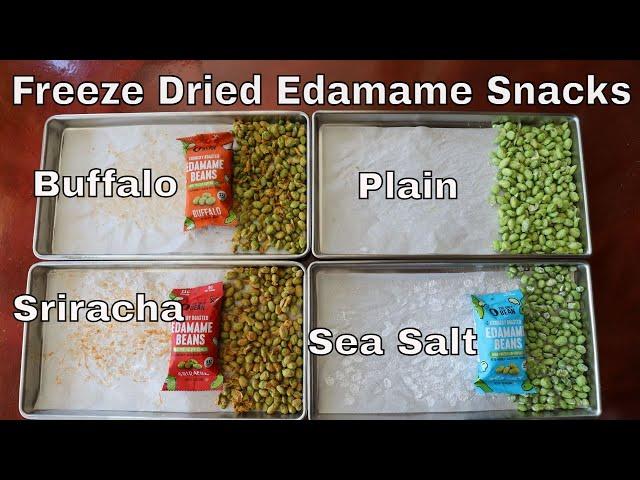 Tasty Homemade Freeze Dried Edamame Snacks