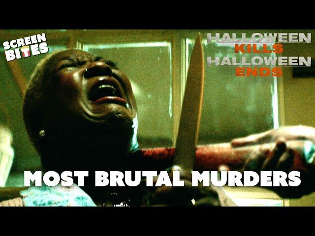 Michael Myers Most Brutal Murders | Halloween Franchise | Screen Bites