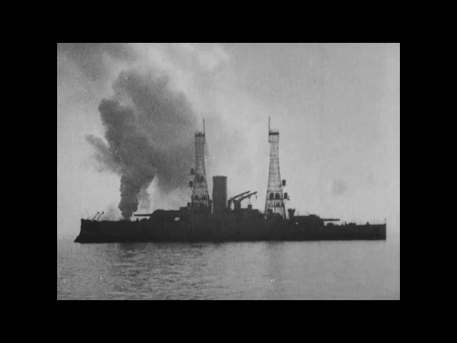 US battleship Alabama - Copyright Free Stock Footage Clip