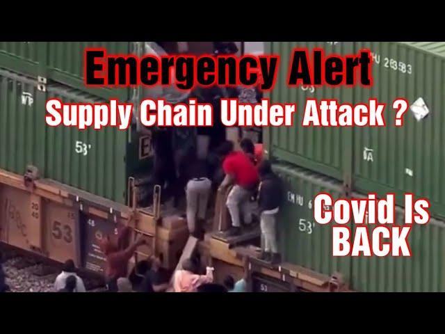 Emergency Alert Chicago Train Robbery, New Covid Inbound