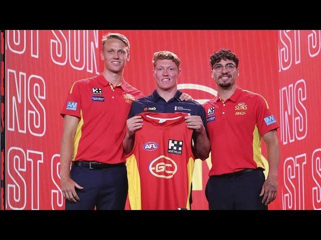 The No.1 pick is... Matt Rowell | 2019 NAB AFL Draft | AFL