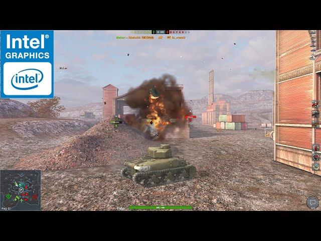 World of Tanks Blitz: Ultra Graphics - 60 FPS: Gameplay - Intel Graphics UHD 630 Game test