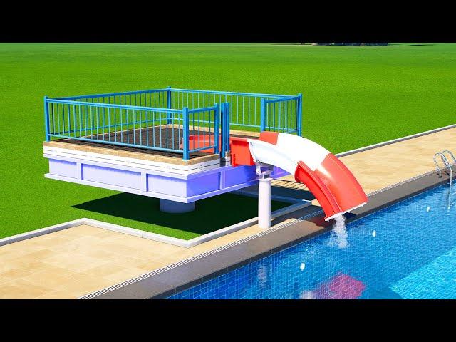 The Smallest Water Slides Ever – Planet Coaster 2