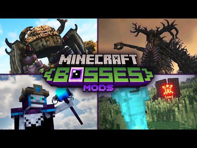 Top 10 Mods That Add Bosses To Minecraft (Part 2) | 1.20.1/1.16.5/1.12.2